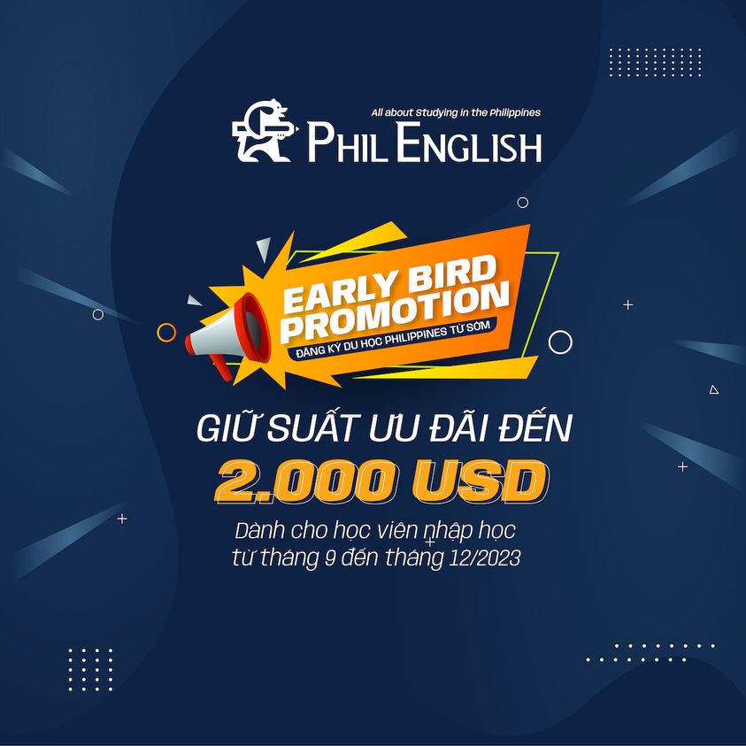 Phil English Early Bird Promotion
