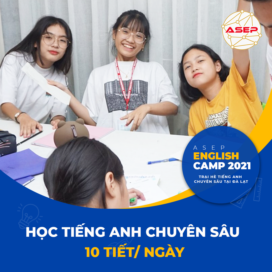 Lớp học của trại hè tiếng Anh ASEP