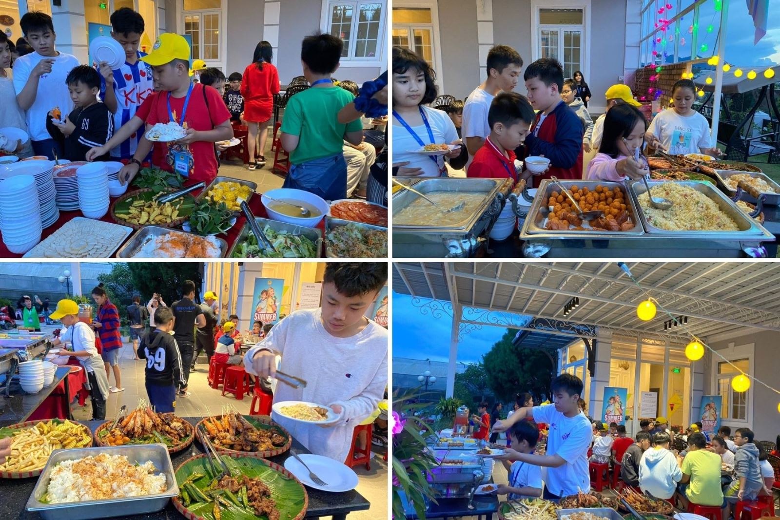 Tiệc BBQ trại hè tiếng Anh Đà Lạt 2021