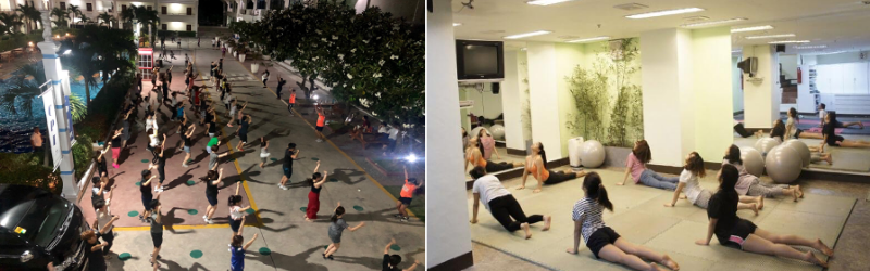 Hoạt động Yoga và Zumba tại các trường Anh ngữ Philippines Hoạt động Yoga và Zumba tại các trường Anh ngữ Philippines