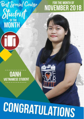 Học viên Nguyen Hoang Oanh trường CIP Học viên Nguyen Hoang Oanh trường CIP