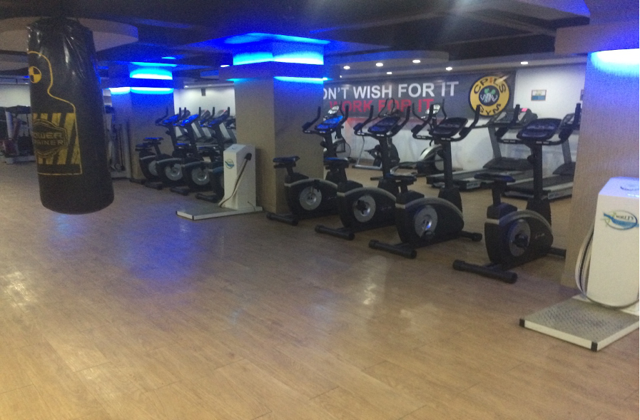 Phòng gym hiện đại tại trường CPILS