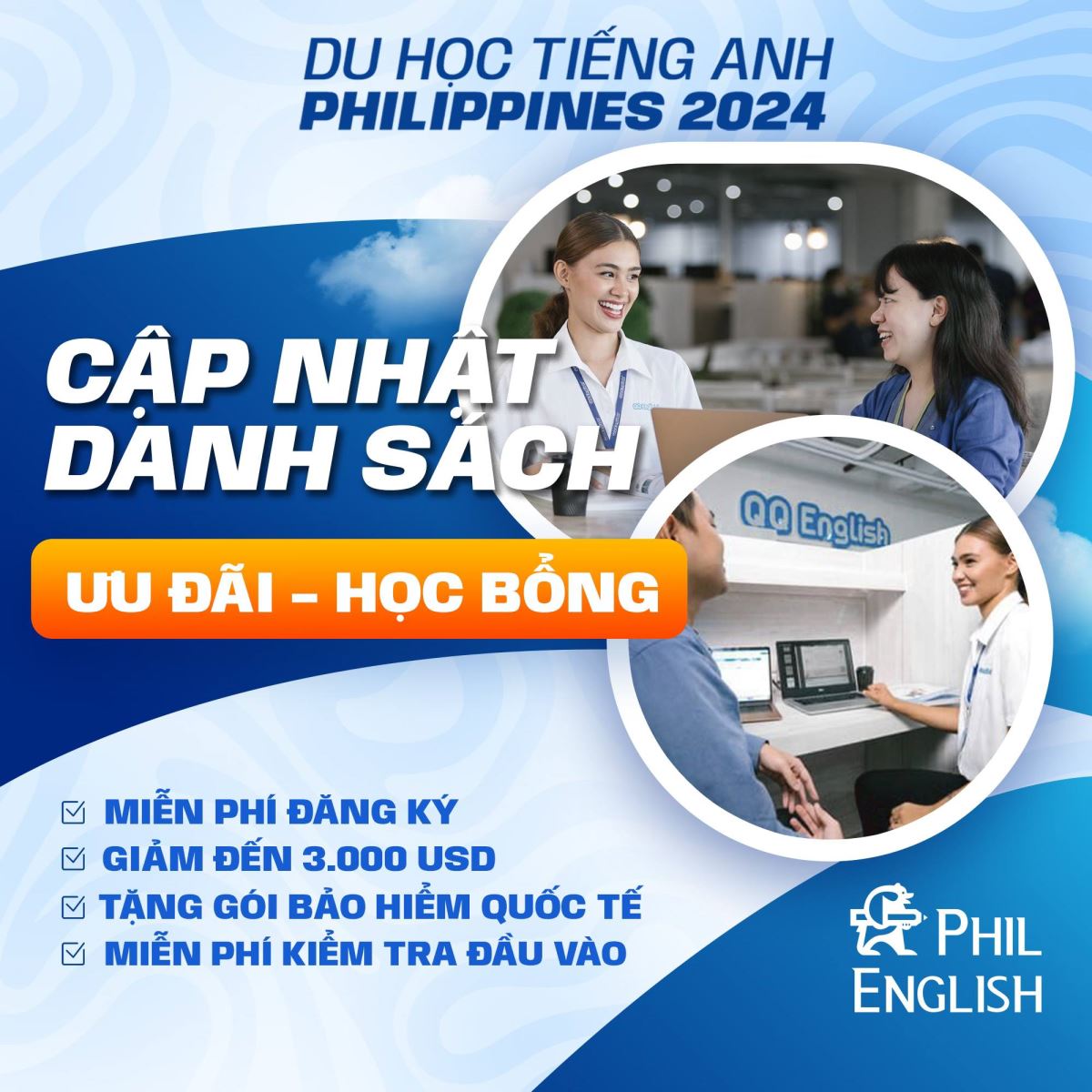 HỌC BỔNG DU HỌC PHILIPPINES CẬP NHẬT MỚI NHẤT! HỌC ĐI CHỜ CHI!