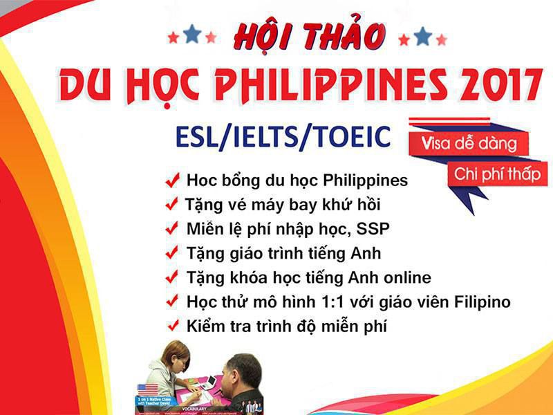 Phil English tổ chức hội thảo du học Philippines tại Hồ Chí Minh - Tháng 03/2017