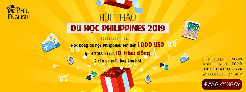 Học bổng hội thảo du học Philippines 2019