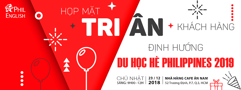 Họp mặt tri ân khách hàng - Định hướng du học hè Philippines 2019