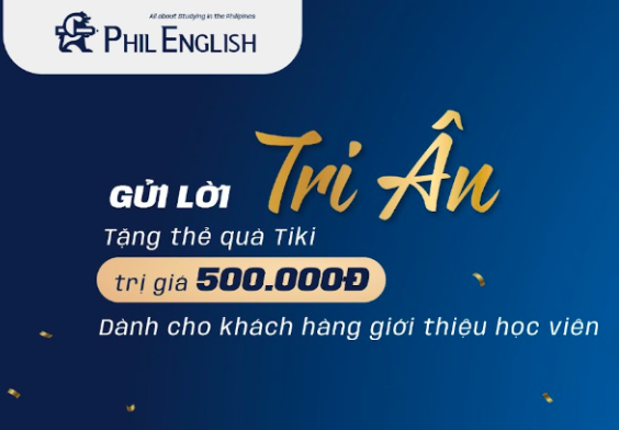 Gửi lời tri ân : Tặng thẻ quà Tiki 500.000Đ - Dành cho khách hàng giới thiệu học viên