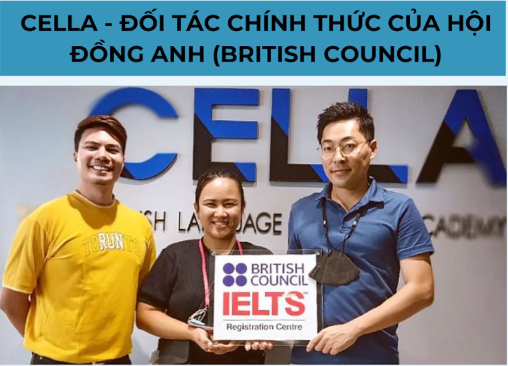 CELLA Uni - Chính thức trở thành đối tác của Hội đồng Anh