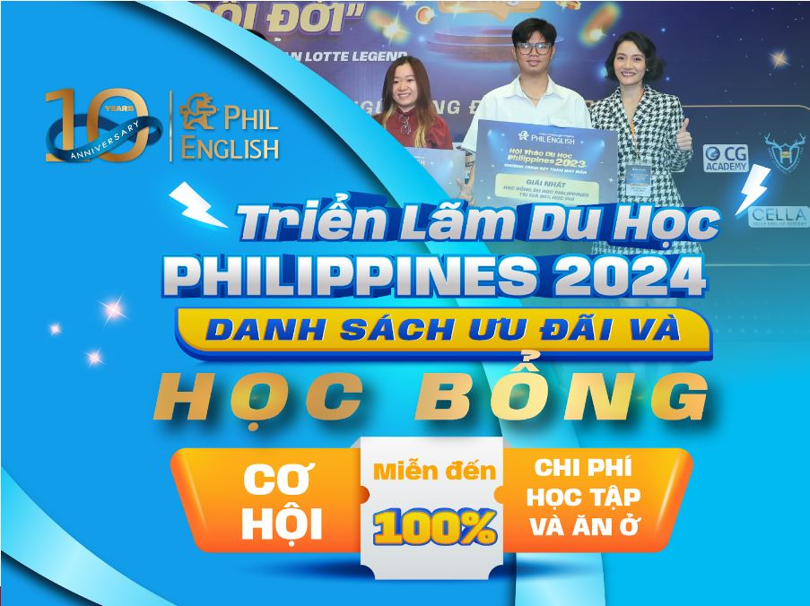 Học bổng - Ưu đãi tại triển lãm du học Philippines 2024