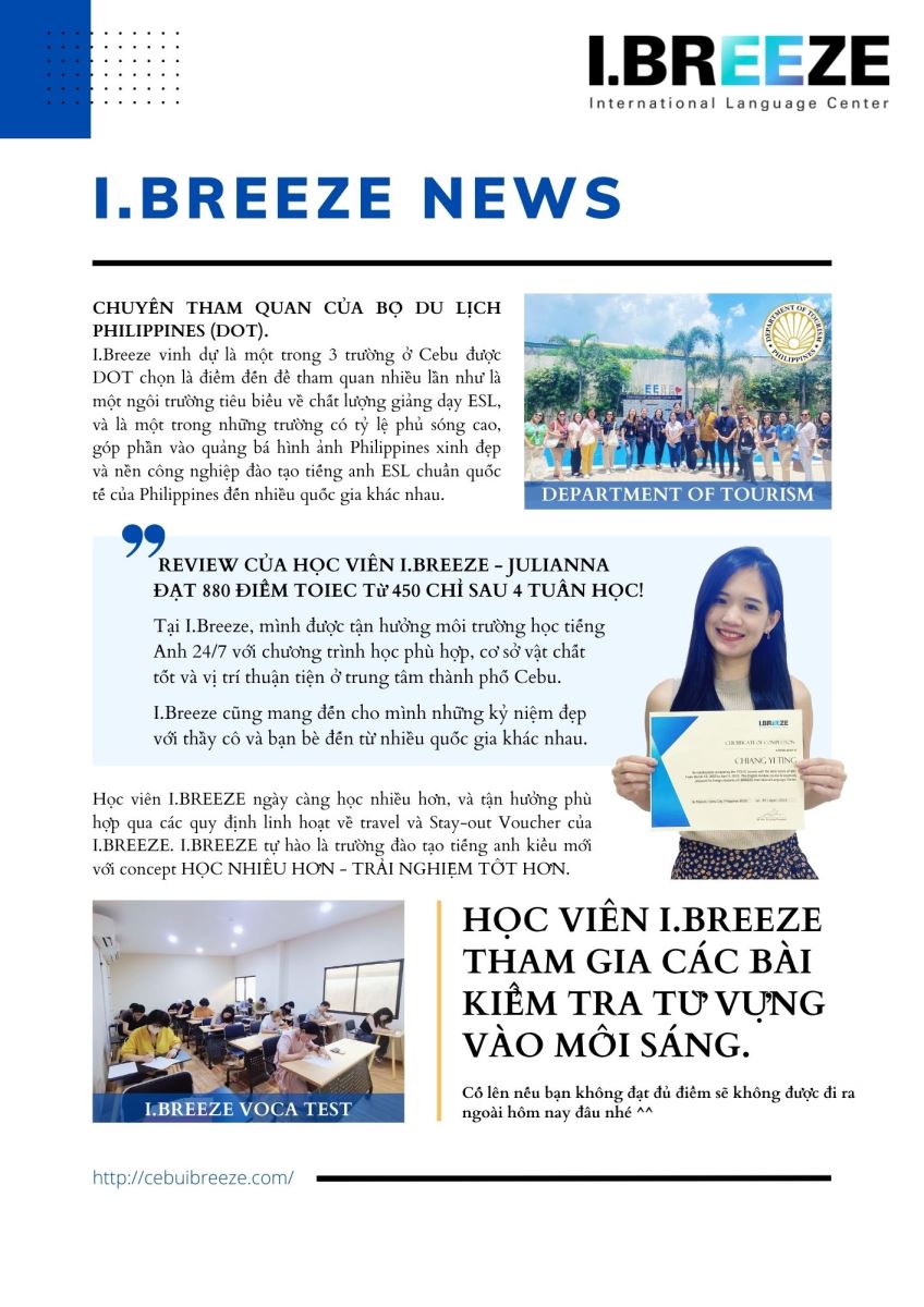 Bản tin I.BREEZE tháng 4 năm 2023