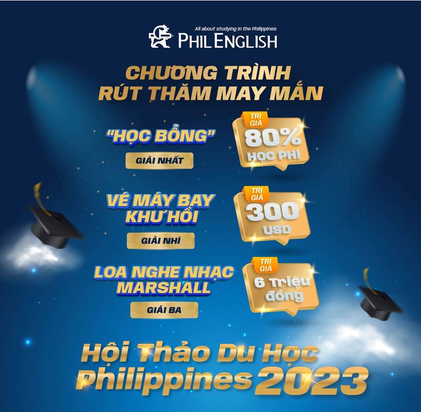 Nhận học bổng 80% chỉ có tại hội thảo du học Philippines 2023